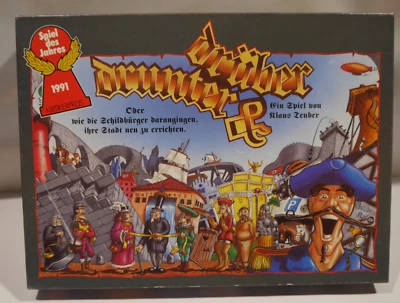 Hans im Glück®  Brettspiel Drunter und Drüber Spiel des Jahres 1991 komplett OVP - Bild 1 von 4