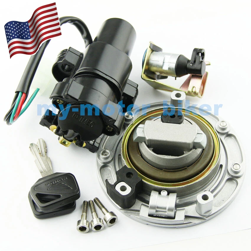 Ignition Switch Gas cap Seat Lock for Honda CBR900RR CBR929 2000-01/CBR954 02-03 Foto 1 de 4