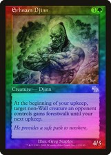 Erhnam Djinn FOIL Judgment PLD Green Rare MAGIC THE GATHERING CARD ABUGames