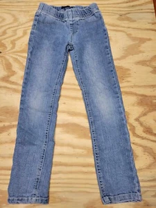 Limited Editions Kids Girls Blue Jegging Jeans Size 6 Denim with Back Pockets - Picture 1 of 7