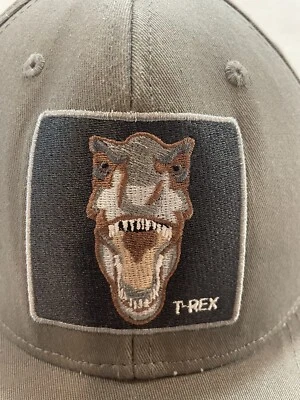 Beautiful Giant T-Rex Baseball Cap Embroidered Patch Adjustable - Image 1 of 4