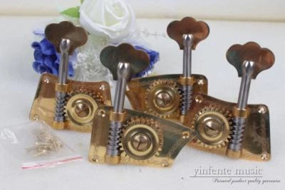 Upright bass Peg Metal Pegs 3/4 4/4 Size Big Wheel Double Bass Peg Brass - Image 1 of 4