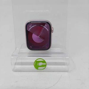 Odblokowany Apple Watch Series 9 45MM różowy aluminiowy różowy pasek sportowy MRML3LL/A - Zdjęcie 1 z 10