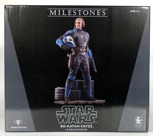 Bo-Katan Kryze 1:6 Scale Statue Star Wars Milestones Gentle Giant #667 of 1,000 - Picture 1 of 9