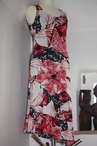 Street One: Flamenco-Kleid, *36* Viscose-Elasthan mit Unterkleid rot/weiß - Bild 1 von 24