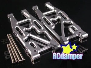 GPM ALUMINUM REAR LOWER SUSPENSION ARM S HPI 1/10 BULLET ST MT 3.0 NITRO FLUX - Picture 1 of 1