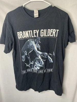 Camiseta mediana Brantley Gilbert The Ones That Like Me Tour Country Concert 2018 Foto 1 de 4