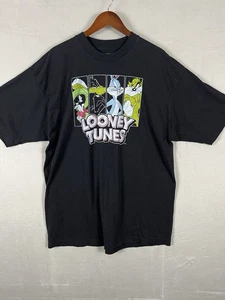 Looney Tunes T-Shirt Schwarz 3XLT Tall Kurzarm Bugs Bunny Daffy - Bild 1 von 11