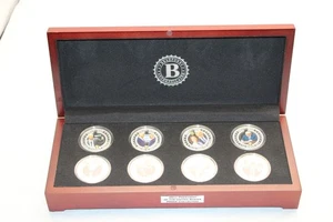 Donald Trump 45th President of United States Bradford Exchange Proof Coin Set - Picture 1 of 3