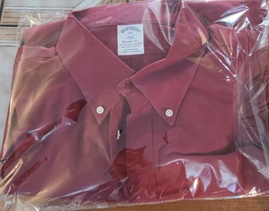 Brooks Brothers Mens XXL 1818 Regent Polo Shirt Non-Iron Long Sleeve Red EUC - Bild 1 von 14