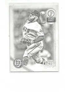 2018 TOPPS GYPSY QUEEN BIANCO E NERO #20 JOHNNY CUETO 28/50 - Foto 1 di 2