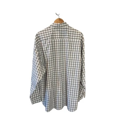 Camisa de manga larga Robert Talbott Carmel XXL a cuadros con botones para hombre Foto 1 de 4