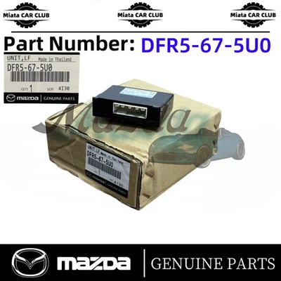 Módulo de entrada sin llave genuino Mazda 3 CX-30 MX-30 EV 2019-2023 DFR5-67-5U0 Foto 1 de 4