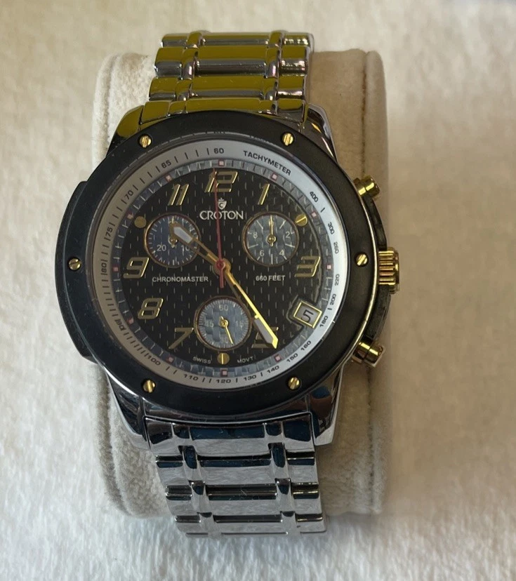 Reloj Hombre Croton Cristal Zafiro Foto 1 de 1