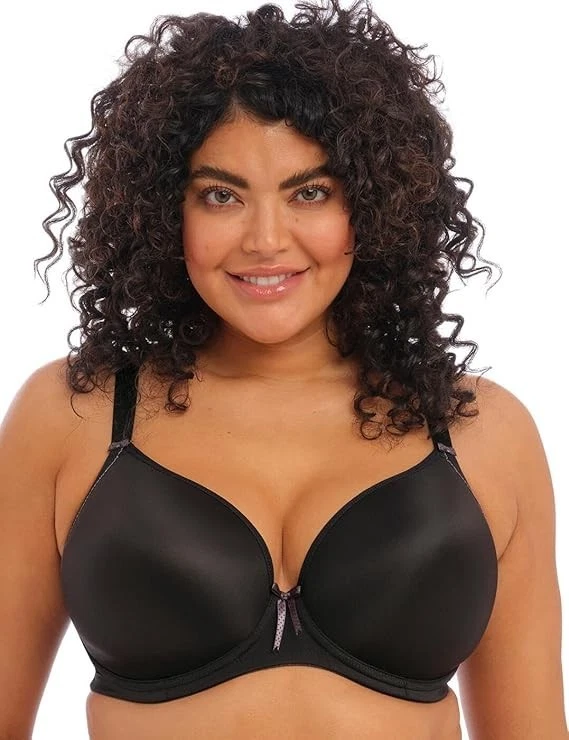 nwt 44I Elomi 女式大码 Bijou 钢圈带状模压 T 恤文胸 — 第 1/3 张图片