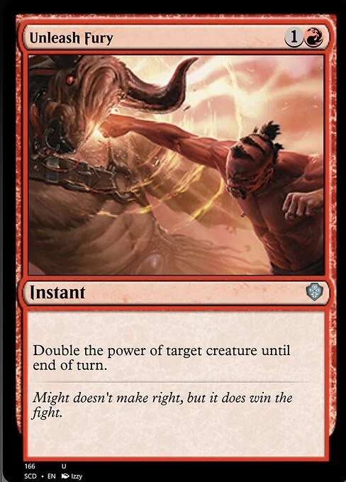 MTG Unleash Fury English SCD - Image 1 of 1