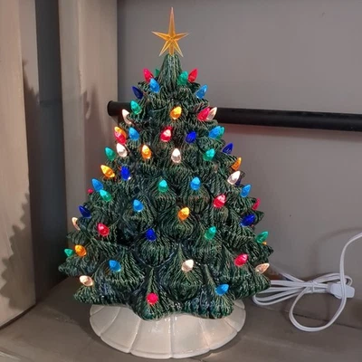 NEW Handmade Ceramic Christmas Tree Decor - Image 1 of 4