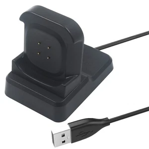 Smart Watch Charging Cable Charger Dock Cradle Stand For Fitbit Versa3/Sense r - Zdjęcie 1 z 6