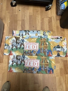 VTG Star Wars Return Of The Jedi Sheet Set Full Size - Picture 1 of 5