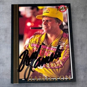 Bobby Hamilton COUNTRY TIME 1992 MAXX BLACK #68 VINTAGE autographed NASCAR card - Picture 1 of 1