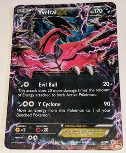Pokémon TCG - Yveltal EX - XY08 - Ultra Rare Promo - XY Black Star Promos - MP - Picture 1 of 2
