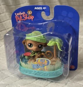 Littlest Pet Shop #57 Beach Monkey Island Habitat 2005 LSP Target Exclusive - Bild 1 von 3