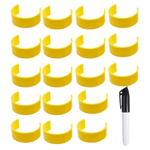 18X 3 Size Medicine Label Clips for Pill Bottles Easy Medication Identification - Picture 1 of 9