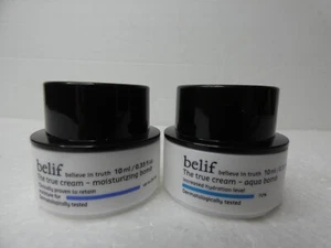Belif Set of 2 The True Cream Mini Moisturizing & Aqua Bomb 10 ml 0.33 fl oz EA - Picture 1 of 4