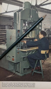 Mannesmann Fotos 1955 Technik Maschine Eisen Stahl Presse Sinterofen Metall 171 - Bild 1 von 6