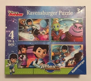 ¡Rompecabezas Ravensburger Disney millas de Tomorrowland 4 rompecabezas! Astronauta infantil usado en excelente condición - Imagen 1 de 6