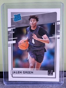 Jalen Green Rated Rookie 2021 Panini Chronicles Donruss Draft Picks NBA Card #29
