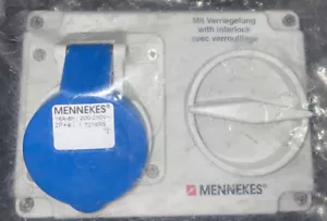 Mennekes 16A-6H / 200-250V 2P + E (IP44) Isolator, 7274RS - Picture 1 of 2