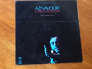 CHARLES AZNAVOUR, "Aznavour!" Monument SLP 19120, Promo, 1969. MINT! - Picture 1 of 8