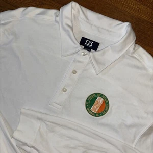 Savannah St. Patrick's Parade Cutter & Buck Golf Polo Herren XXL weiß Pima Baumwolle - Bild 1 von 9