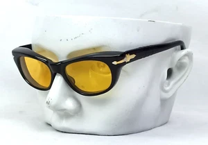 HARD-T0-FIND PERSOL BREVET RATTI SUNGLASSES VINTAGE UNISEX ITALY 60s OUTDOORS - Picture 1 of 22