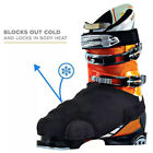Ouble Ski Shoe Cover Waterproof Warm Shoe Cover Black Snow Boot Cover Protect Zt