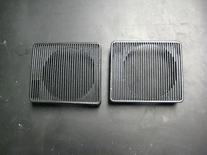 67 68 Cadillac DeVille Fleetwood Stereo Radio Dashpad Speaker Grille Set - Picture 1 of 1