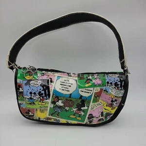 Vintage Disney Parks Mickey And Minnie Comic Strip Purse Walt Disney design - Picture 1 of 9
