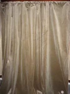 POTTERY BARN VELVET GREEN MOSS (2) HUGE HEAVY BLACKOUT PANELS CURTAINS 96X96 - Picture 1 of 19