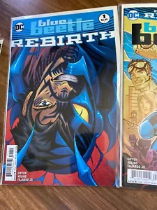 Blue Beetle Rebirth Comic Lot 1-12 And 1 Shot - Picture 1 of 5
