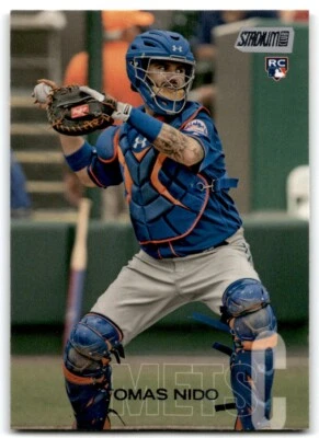 2018 STADIUM CLUB TOMAS NIDO RC NEW YORK METS #105 - Image 1 of 2