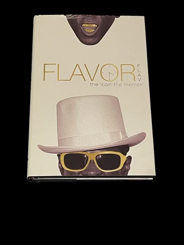 Flavor Flav Public Enemy Rapper Flavor of Love Signed Autograph Sketch Book JSA Cover