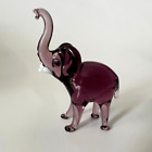 Murano Glass, Handcrafted Unique Baby Elephant Figurine, Glass Art
