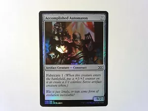 Foil Accomplished Automaton Double Masters - Magic the Gathering MTG Artifact - Picture 1 of 2