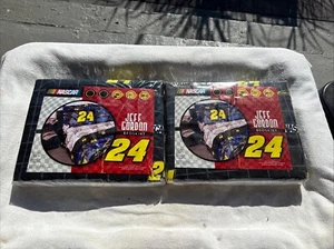 2 NUEVOS JEFF GORDON # 24 CAMA QUEEN FALDA ROPA DE CAMA Azul Nascar/Blanco Y9 - Imagen 1 de 4
