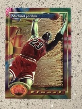 1993-94 Topps Finest #1 Michael Jordan Chicago Bulls NBA card