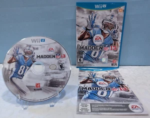 Madden NFL 13 (Nintendo Wii U, 2012) Complete with Insert - Tested & Working - Picture 1 of 4