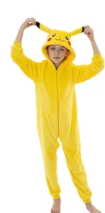 Snug Fit Unisex Kids Pajamas, Flannel Cosplay Cartoon One Piece Halloween - Picture 1 of 3