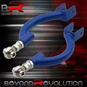 For 1995-1998 240SX S14 Blue RUCA Rear Upper Suspension Control Arms Camber Kit - Picture 1 of 2