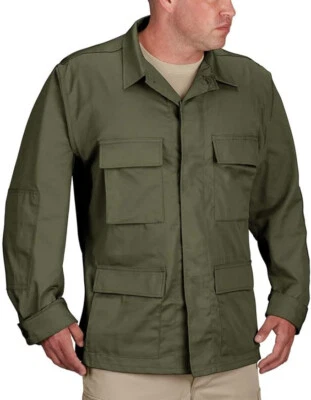 Propper Men's Uniform Ripstop BDU Coat, Green, Large -- NEW - Image 1 of 4